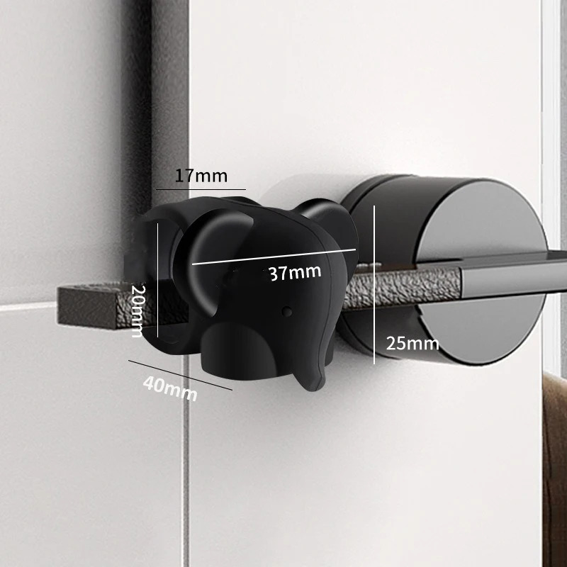 

Силиконовый дверной стопор с изображением слона