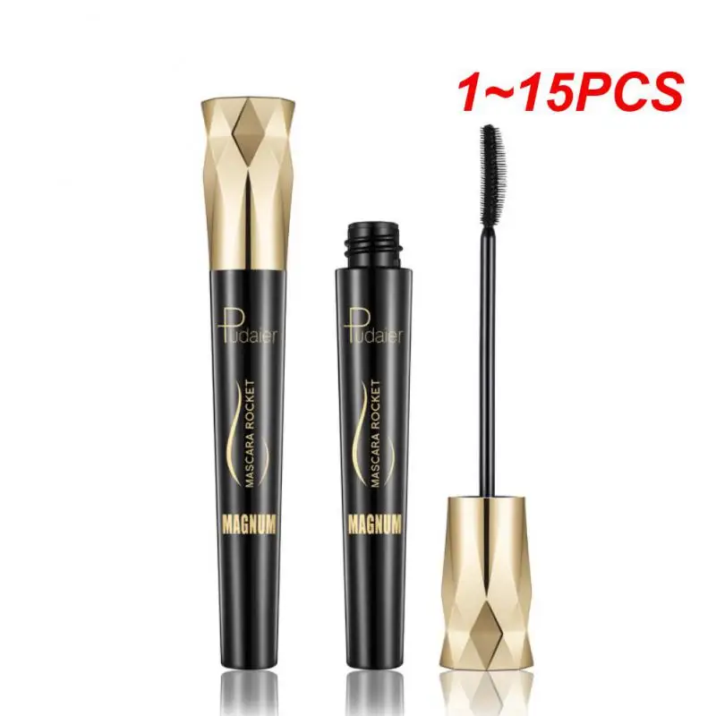 

1~15PCS 4d Silk Fiber Lash Mascara Curling Thick Volume Express Eyelashes Extension Waterproof Lasting Liquid Rimel Mascara