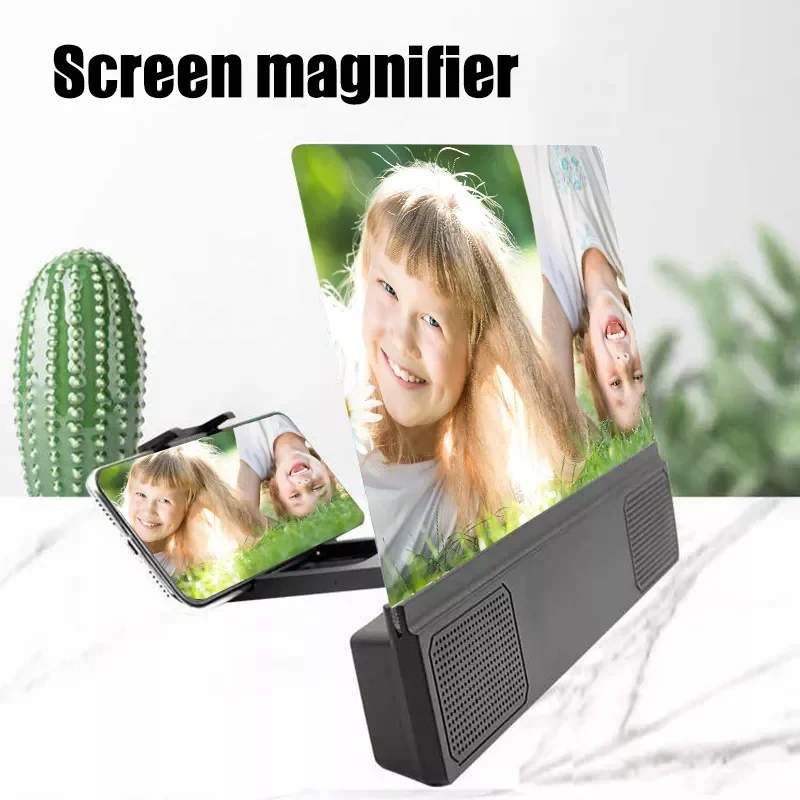 

Screen Amplifier Convenience Mobile Phone Magnifier Projector Screen Amplifier for Movies Videos and Gaming For Home Screens