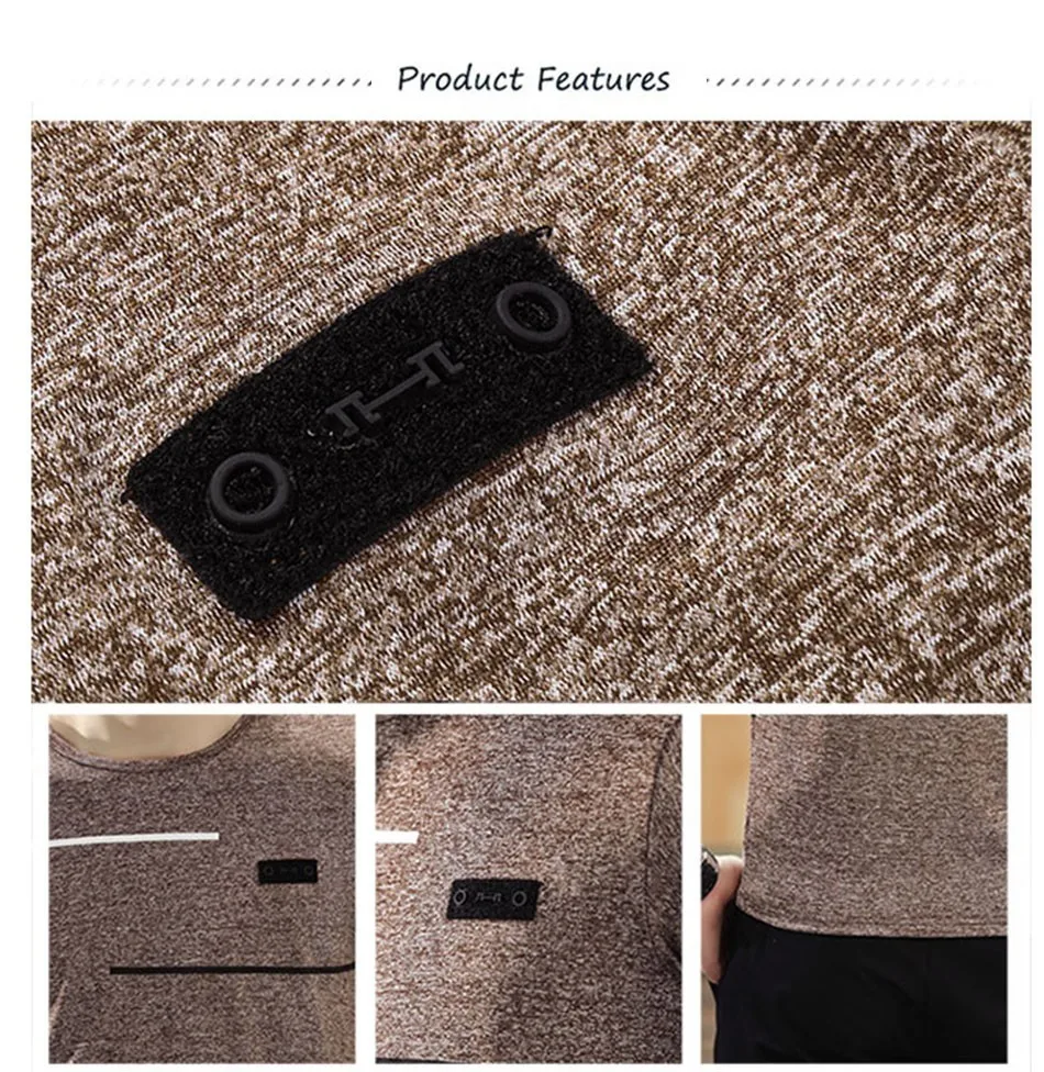 футболка мужская с коротким рукавом Для мужчин круглым вырезом полиэстер s летом