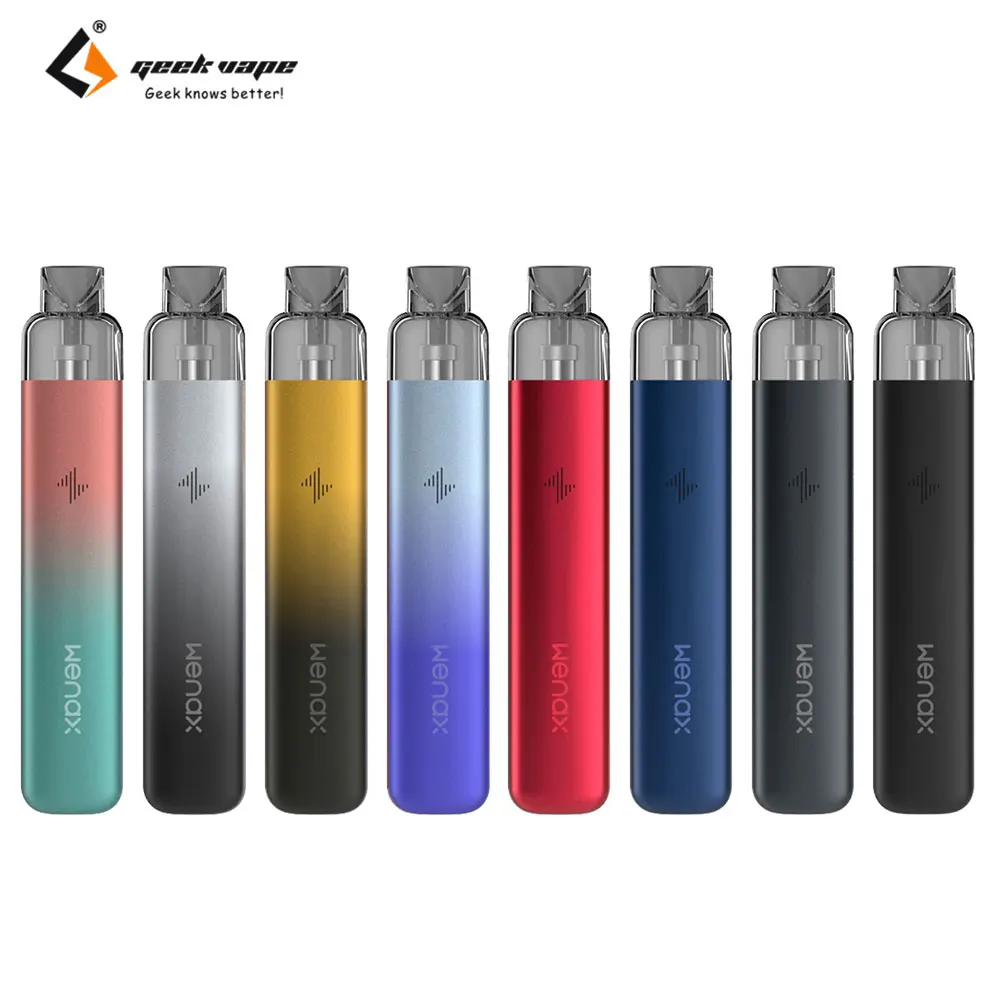 

Original Geekvape Wenax K1 SE Pod System Kit 600mAh Battery with 2ml Pod Cartridge 0.8/1.0ohm Coil Electronic Cigarette Vape