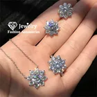 3 шт., женские серьги-гвоздики с подвеской