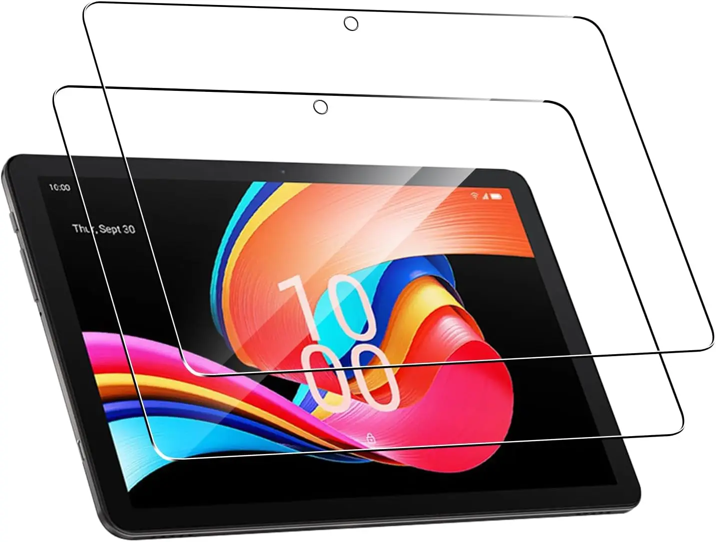 Фото 2 шт. для TCL Tab 10L Gen 2, защитная пленка из закаленного стекла 10,1 дюйма, 9H, планшет HD, защитная пленка от царапин №4