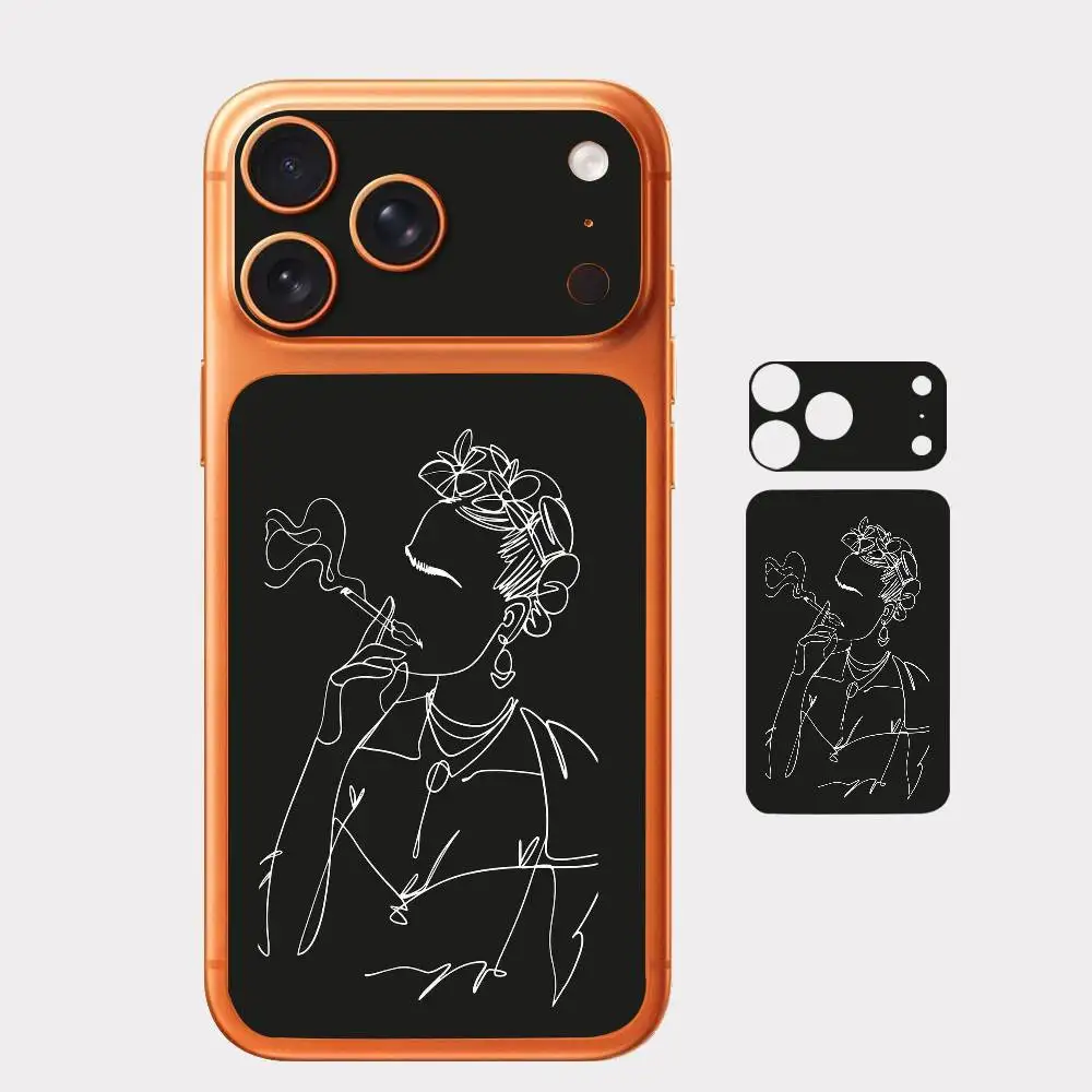 Фото Модная защитная пленка F-FridaS-S K-Kahlo для iPhone 17 Pro и 17 ProMax, устойчивая к царапинам. №4