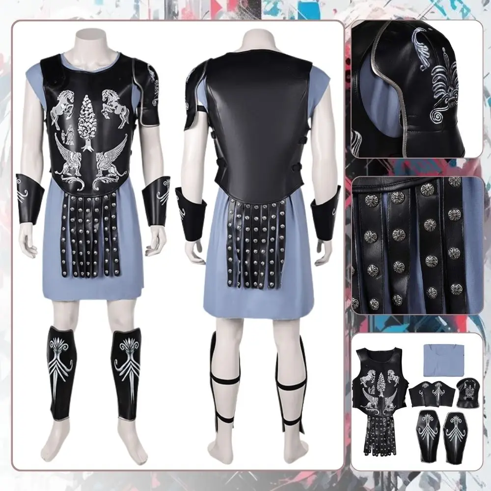 Костюм гладиатора Maximus маскировка для косплея мужчин костюм рыцаря-воина