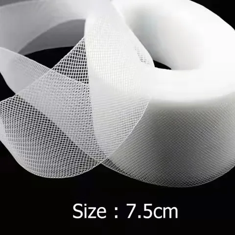 См x 10 ярдов плоская прочная жесткая оплетка из конского волоса для свадебного платья «сделай сам» Швейные аксессуары