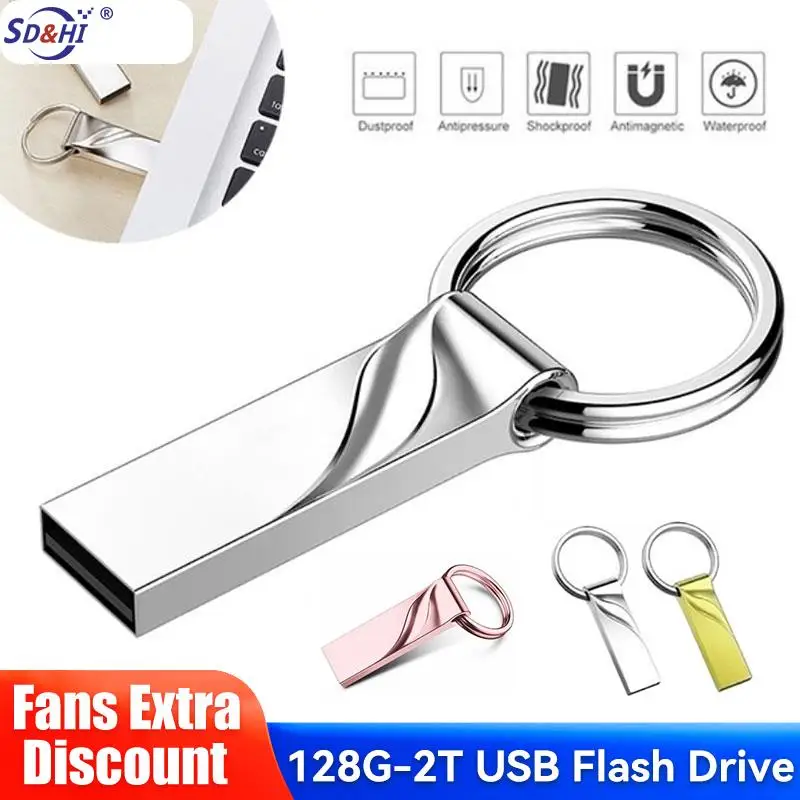 

Высокоскоростной металлический флеш-накопитель USB 3,0, металлический USB-накопитель 3,0, 32-128 ГБ, 256 ГБ, 512 ГБ, 1 ТБ, флэш-карта памяти