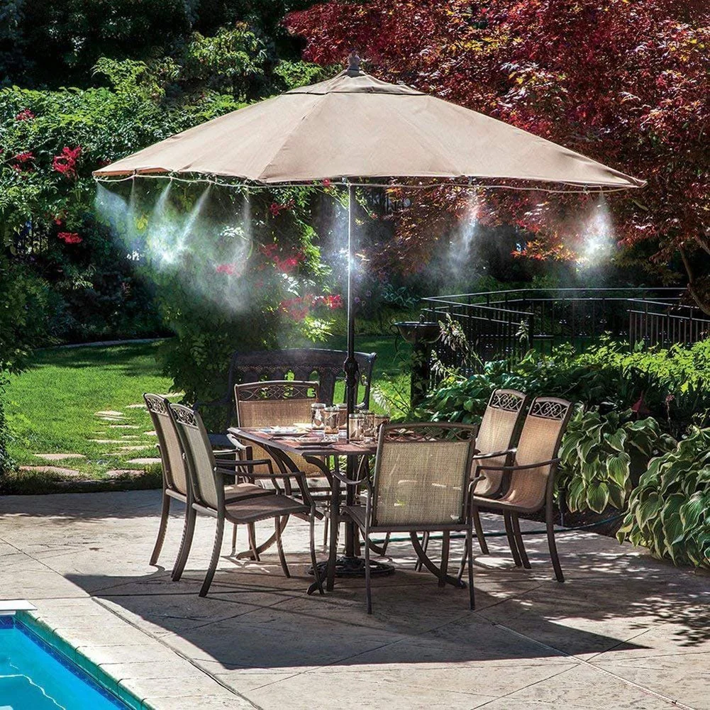 

1/2" Brass Spray Nozzle Mist Nozzles Cooling System Water Garden Irrigation Nebulizer Connector Sprayer Accessories