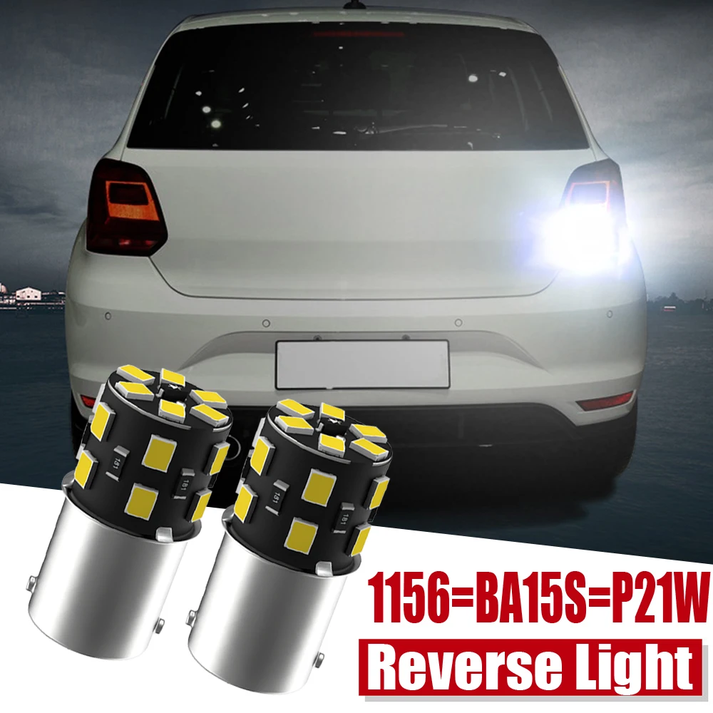 

2pcs LED Reverse Light Blub Lamp P21W BA15S Canbus For VW Passat B5 B5.5 B6 Golf mk3 mk4 mk5 mk6 3 4 5 6 Touran Polo 6n 6r 9n