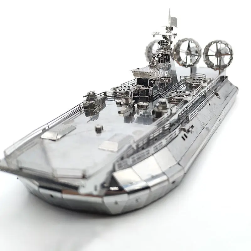 Модель MMZ 3D металлический пазл Zubr-class LCAC BATTLESHIP набор для сборки своими руками