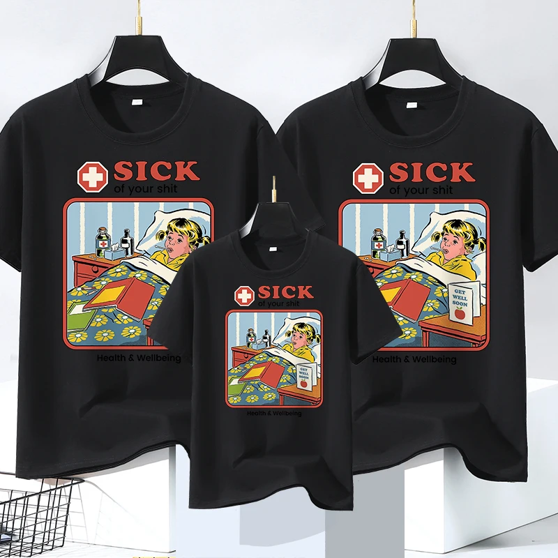 Женская Хлопковая Футболка Большого Размера Дышащая Повседневная С Короткими