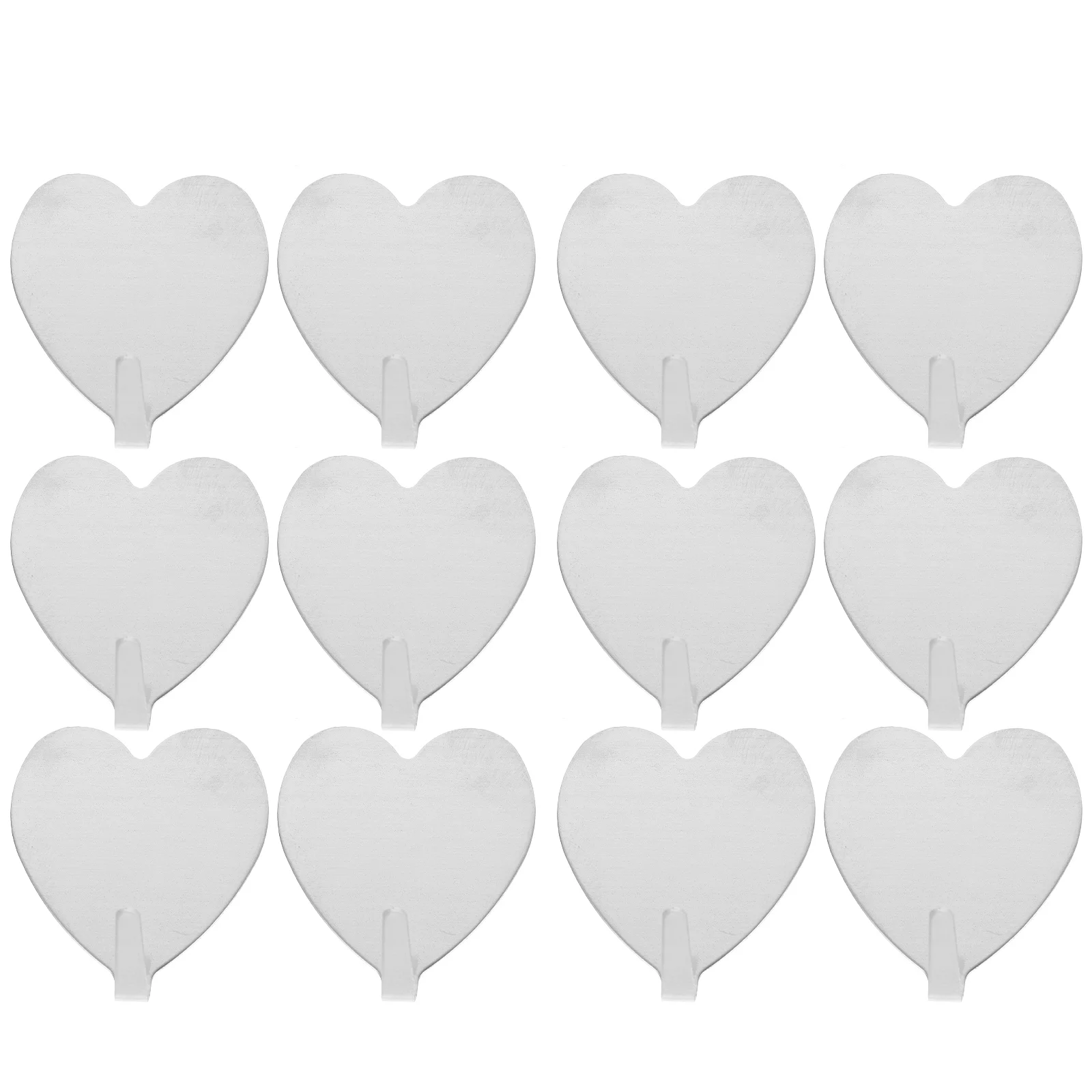 

12 Pcs Removable Hooks Hanging Towels Hat Hooks Baseball Caps Iron Hanger Strong Adhesive Hanger Heavy Duty Hooks