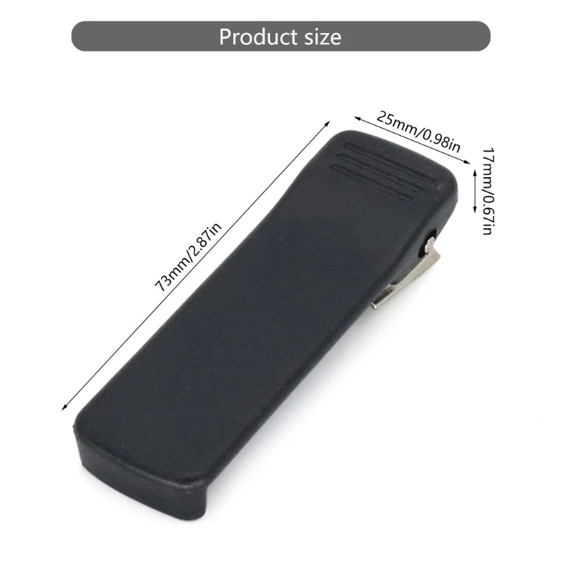 Ручные колонки двусторонний радиомикрофон зажим для аккумулятора ремня APX7000 APX8000