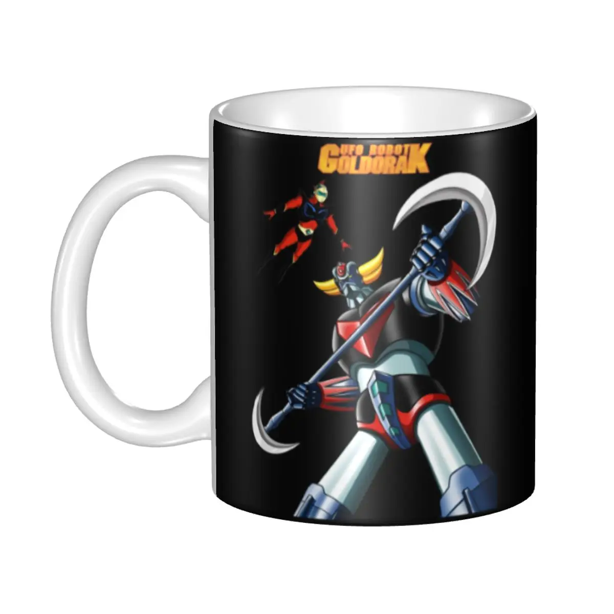 

UFO Robot Goldrake Mug Personalized Grendizer Anime Manga Coffee Ceramic Mug Creative Present
