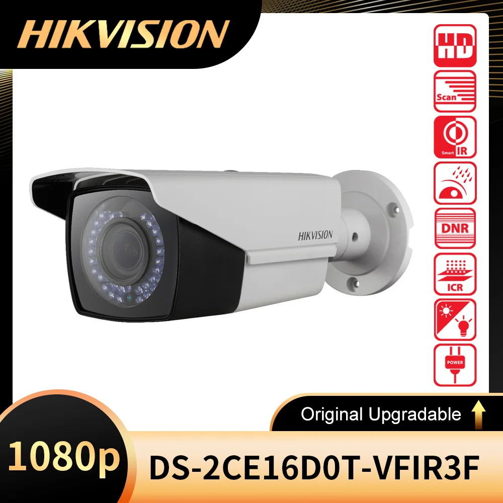

Оригинальная камера hikvision DS-2CE16D0T-VFIR3F (2,8-12 мм) HD 1080p IR Bullet