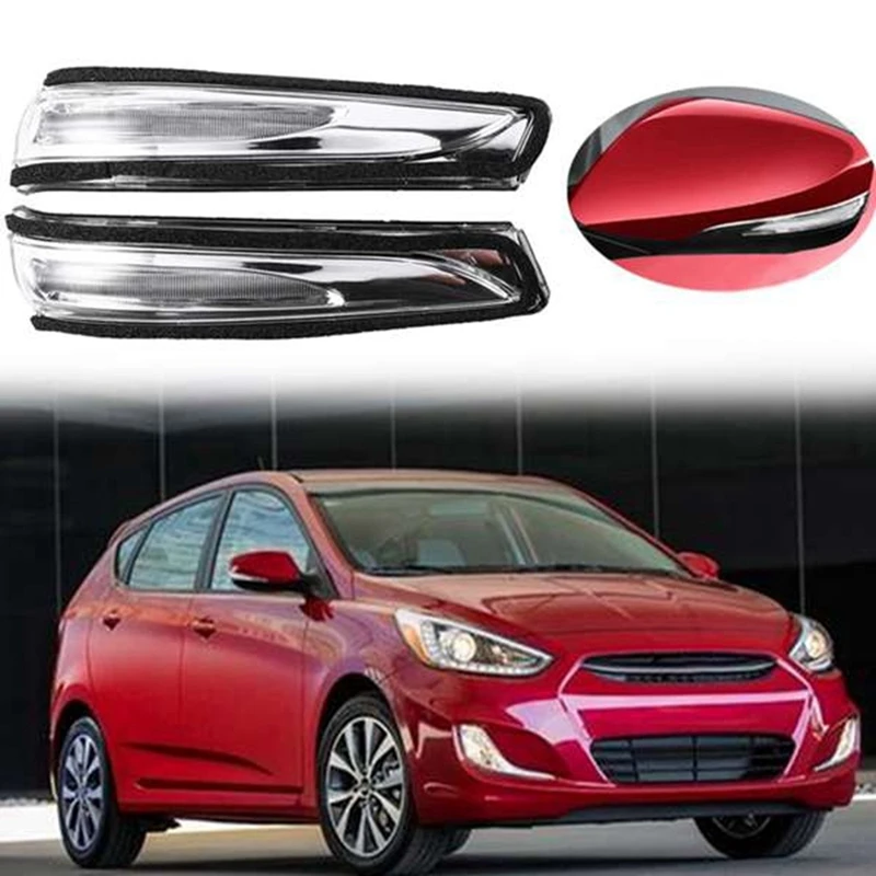 Зеркальный динамический фонарь для Hyundai Accent Solaris Verna 2011-2017