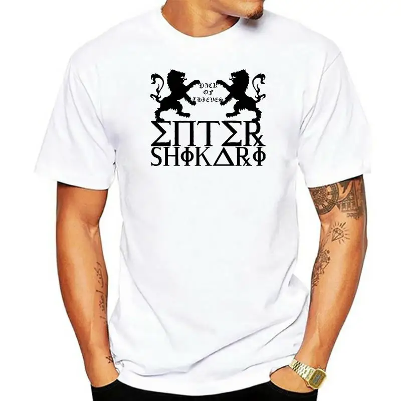 

The Rock Enter Shikari White S-XXXL Size Mens T-shirts