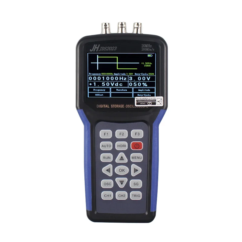 

2019 OBD2 car accessories Jinhan JDS2023 Handheld Oscilloscope 1 Channels 20MHz oscilloscope JDS2023 200MSa/s 16 bit true color