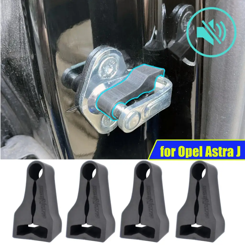 

Звуковой демпфер, буфер дверного замка для Opel Vauxhall Astra J Ampera Zafira Tourer C Cascada, звукоизоляционные винты, глухокий уплотнитель, глушитель