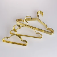 hangers for baby clothes 10pc pet hanger teddy dog super small mini metal gold hanger hanging cat clothes hanging clothes hanger