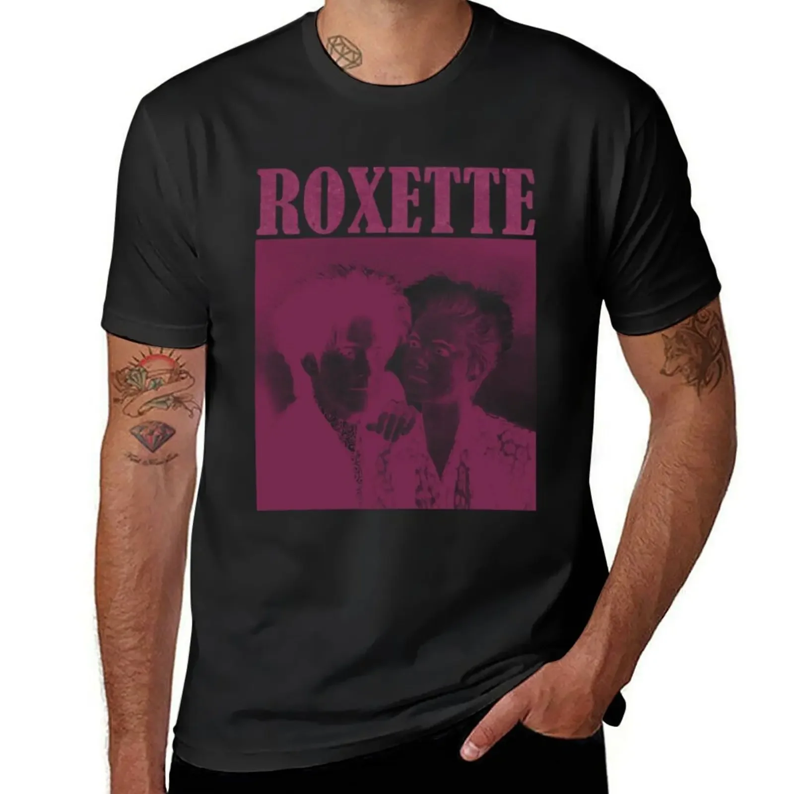 Футболка Roxette быстросохнущая графика мужская одежда