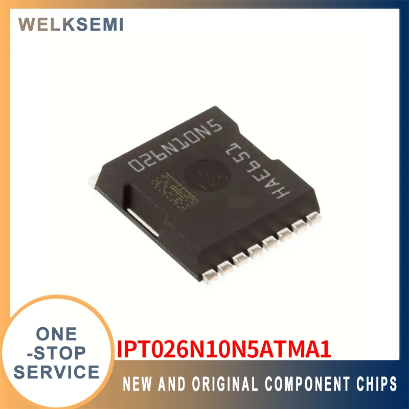 

IPT026N10N5ATMA1 PG-HSOF-8 трубка с полевым эффектом (MOSFET) новый оригинальный подлинный спотовый одностопочный заказ