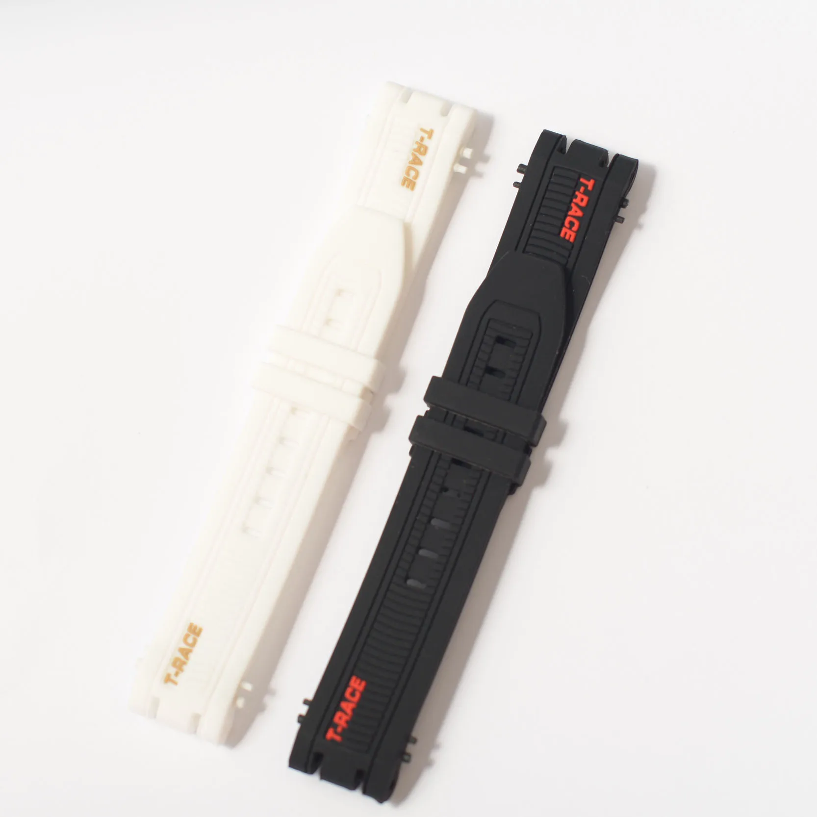 Спортивный силиконовый ремешок для часов Tissot Racing T115417 ASeries, специальный ремешок с двойным вырезом, мужской ремешок для часов, 22 мм (art.: 3920dae05525d) - 3920dae05525d