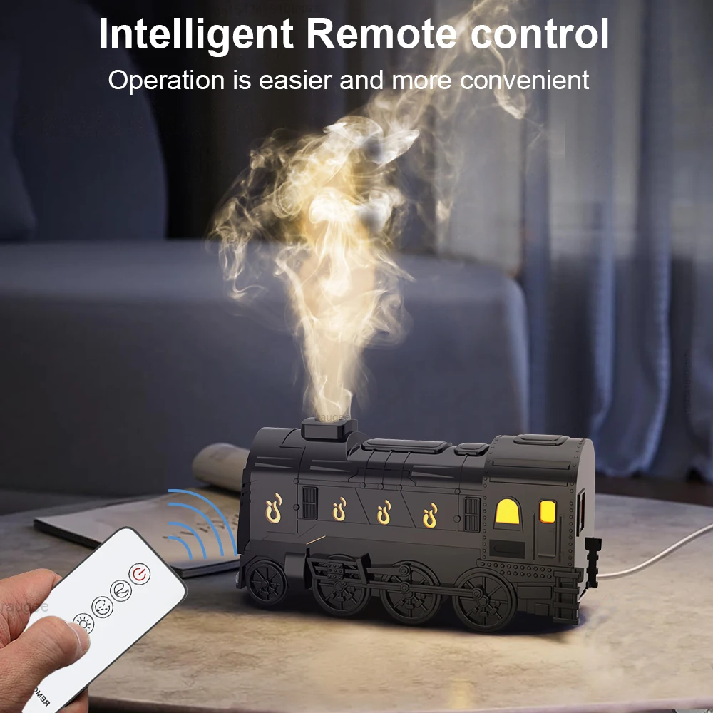 Ароматический увлажнитель воздуха в форме мини-поезда диффузор эфирного масла с