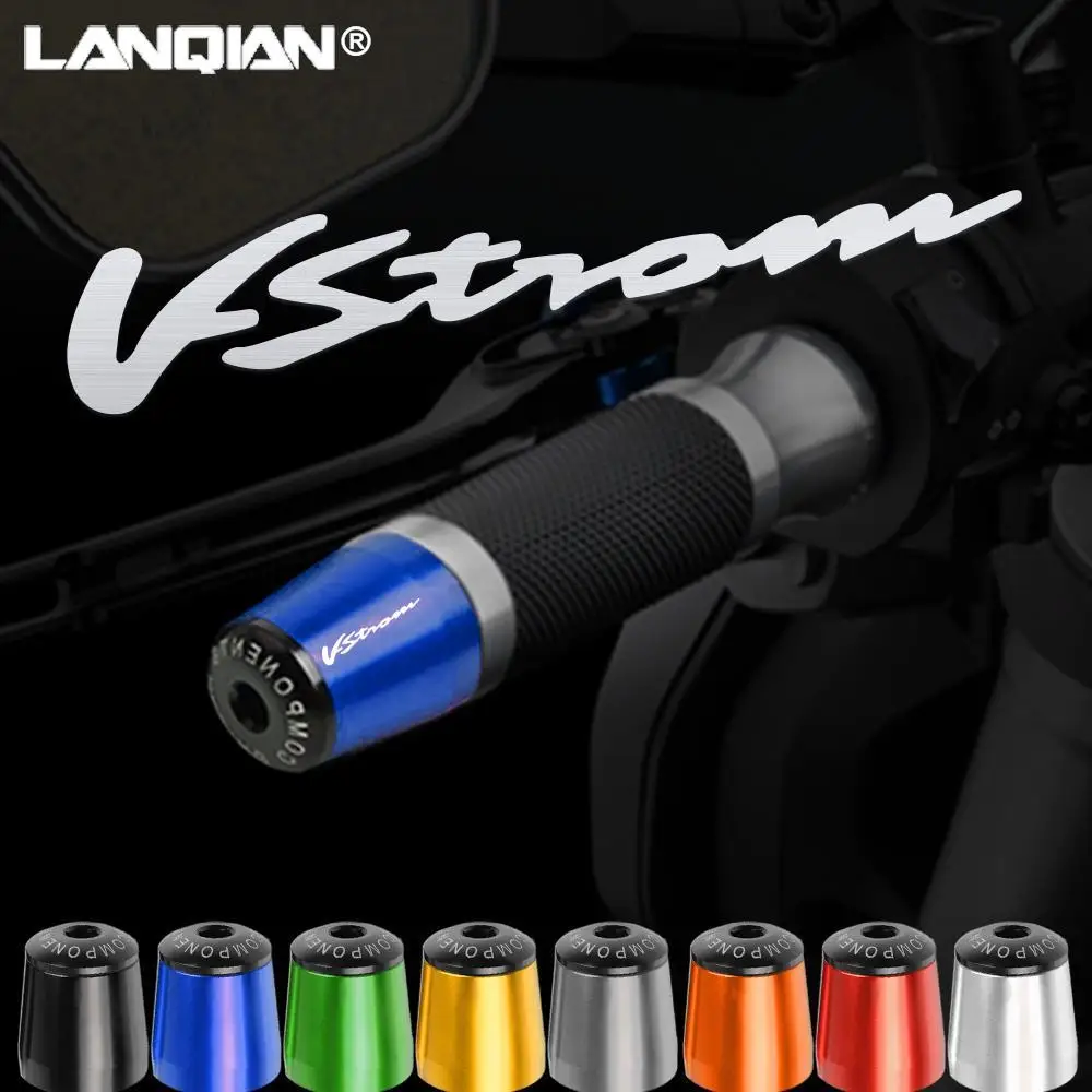 

Motorcycle Handlebar Caps Handle Bar Grips Ends Plug For SUZUKI DL1000 DL650 DL250 V-STROM VSTROM 1000X GTA 1050 XT Accessories