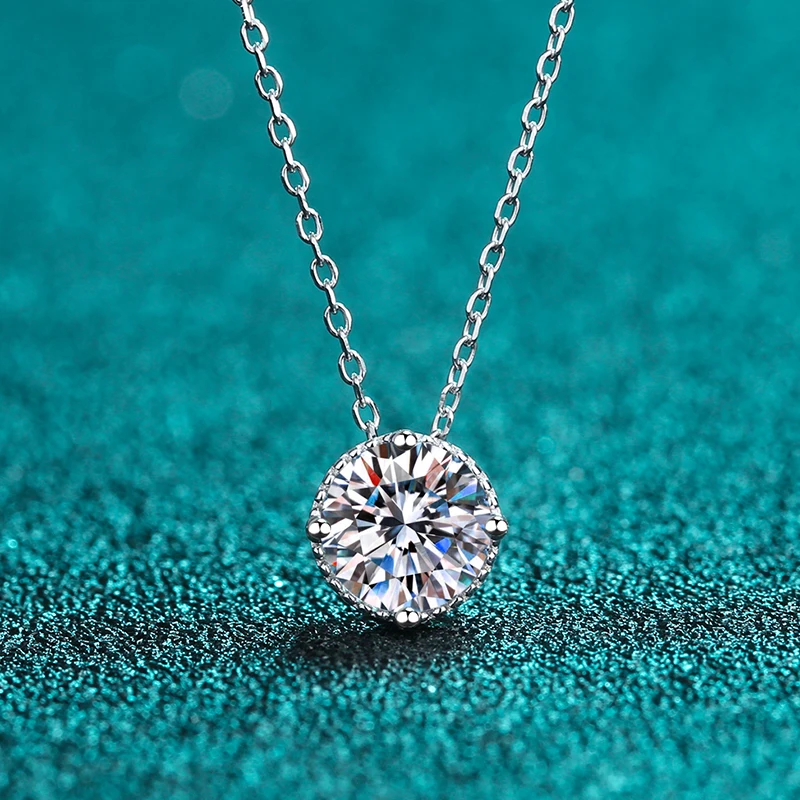 

100% 925 Sterling Silver Momulberry Stone Elegant Simple Butterfly Pendant Necklace Diamond necklace Ladies Fine Jewelry Party B