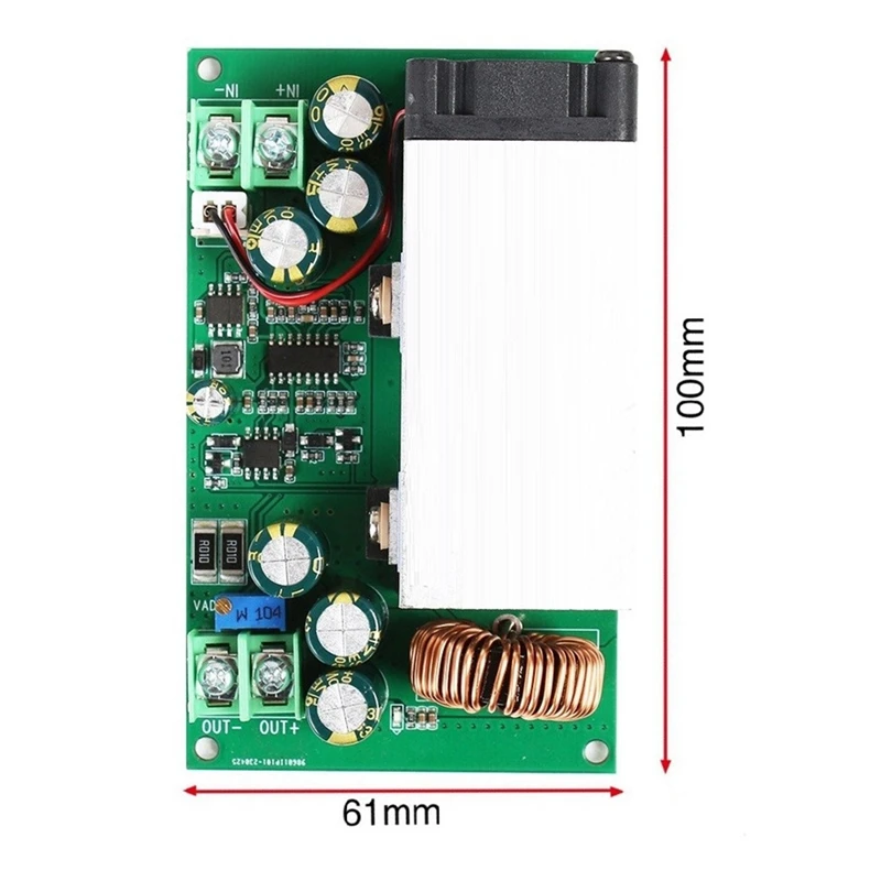 DC 12-75V To 2.5-50V DC-DC Buck Converter 600W Regulator Constant Voltage Current Adjustable Power Module