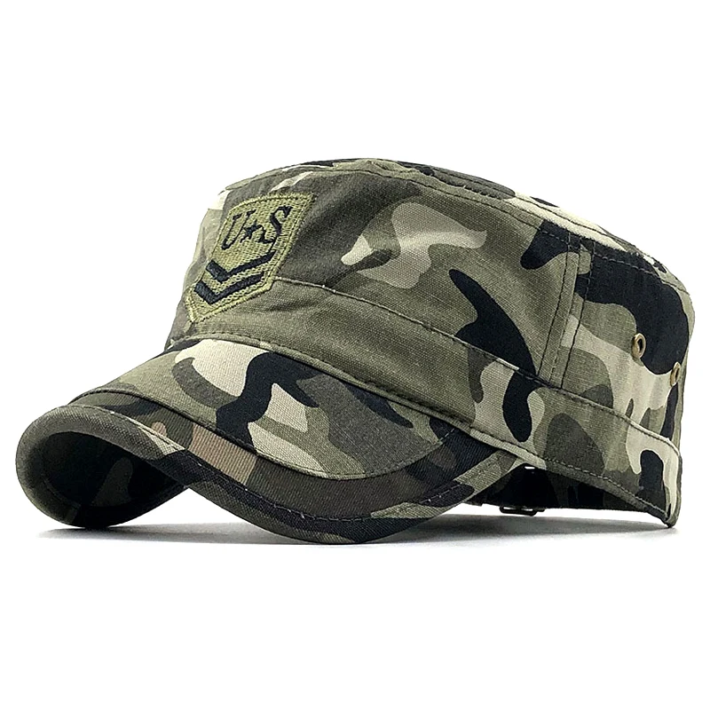 

Tactical US Army Baseball Cap Men and Women Trucker Flat Caps Camo Cap Bones Snapback Sun Hats Washed Cotton Military Hat Gorras