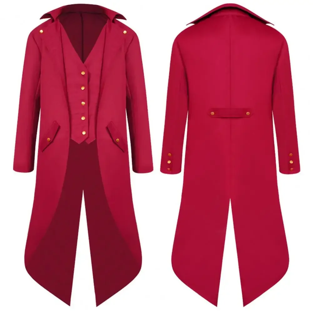 Джентльменский пиджак Effen kих Lange Mouwen Готический брелок для курения на Хэллоуин