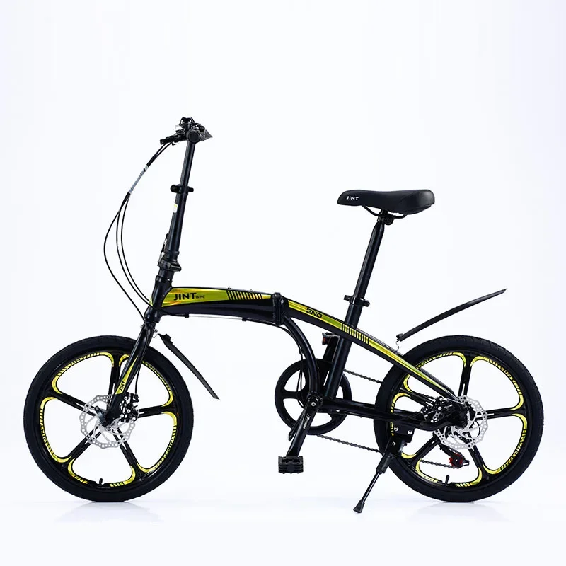Складной велосипед Shimano MFTZ500 рама из алюминиевого сплава двойной дисковый тормоз