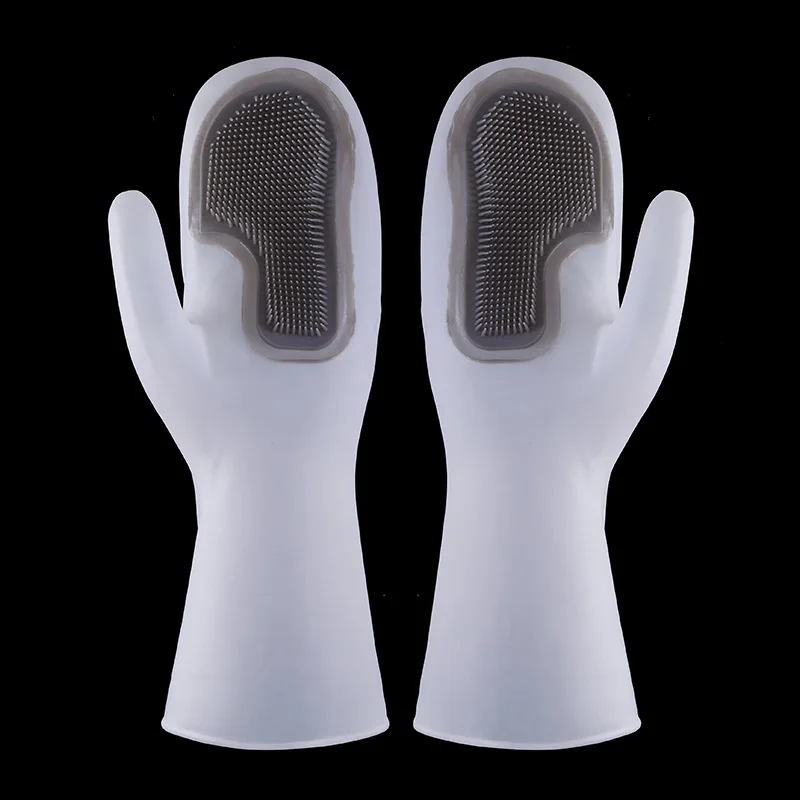 

Silicone Dishwashing Housework Insulation Kitchen Silicone Gloves Multifunctional Rubber Gloves Kitchen Cleaning Household Tools
