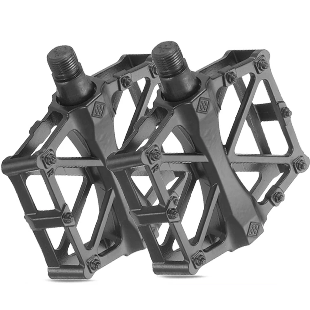 

1pair Bicycle Pedal High-strength Aluminum Alloy Bike Pedal MTB Road Bike Sealed 91*96mm Anti-skid Cycling Pedals Accessories