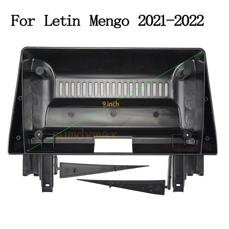 

9inch big screen 2 Din android Car Radio Fascia Frame For Letin Mengo 2021 2022 car panel Trim Dashboard Panel Kit