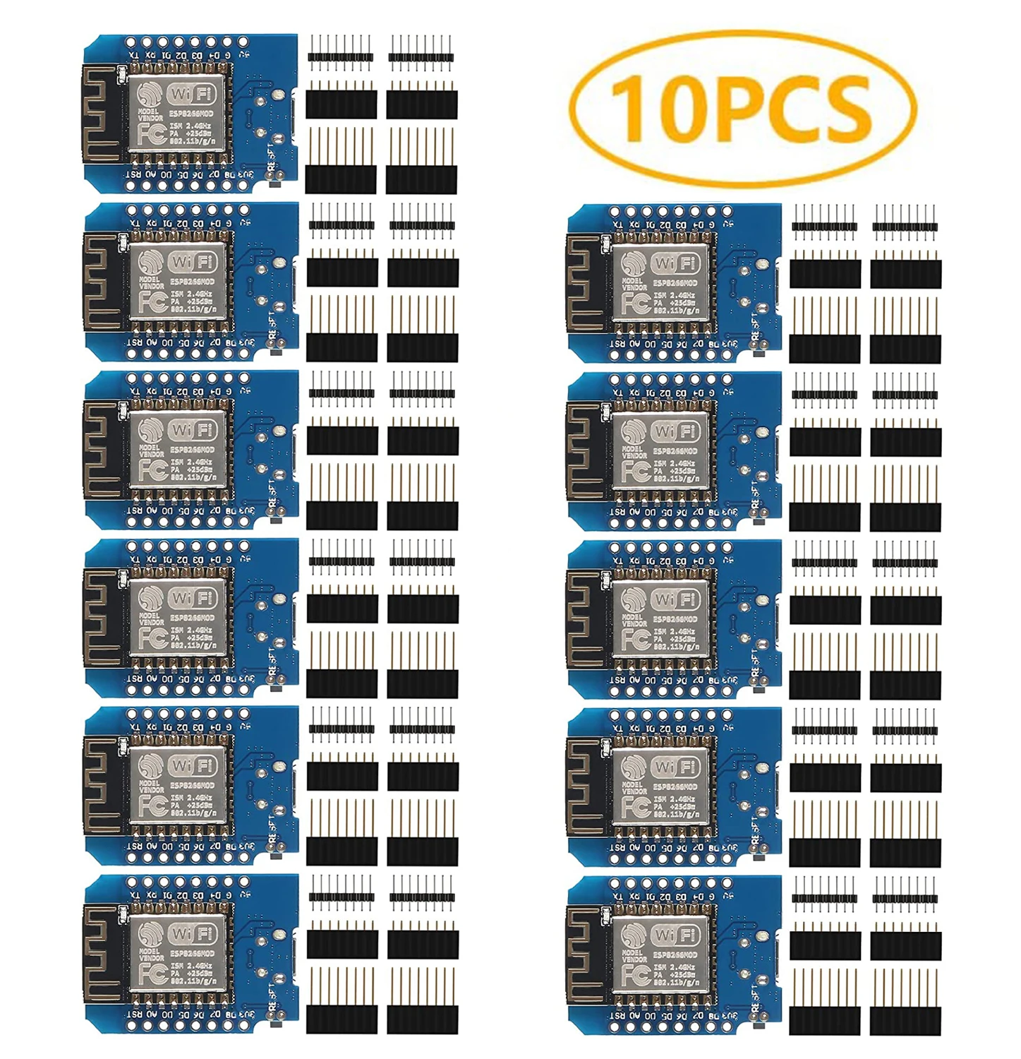 

1/3/5/10pcs ESP8266 ESP-12F NodeMcu Wireless D1 mini NodeMcu Lua 4M Bytes WLAN WiFi Internet Development Board For WeMos D1 Mini