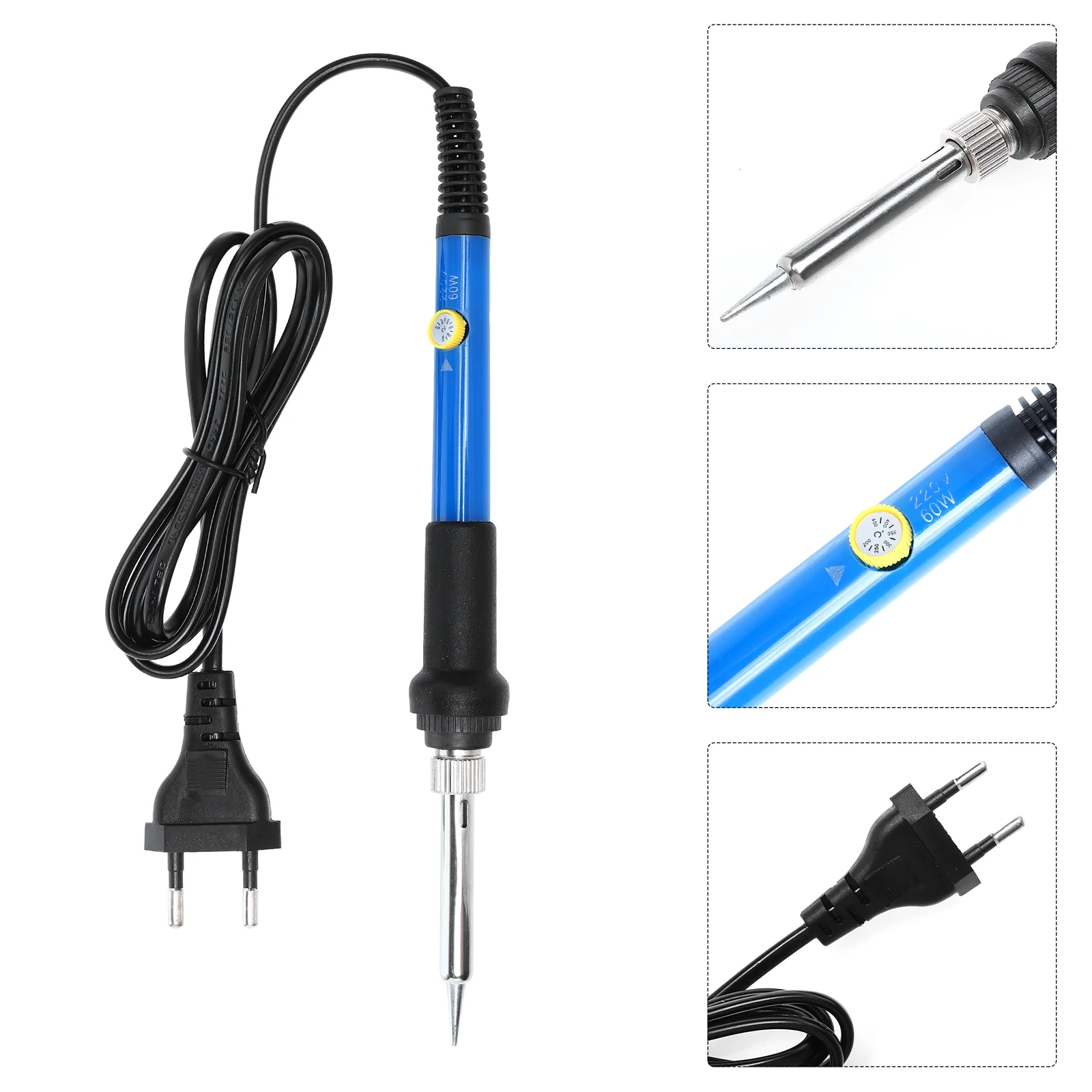 

Adjustable Internal Heat Type Soldering Iron 60W 220V Welding Pen Plug