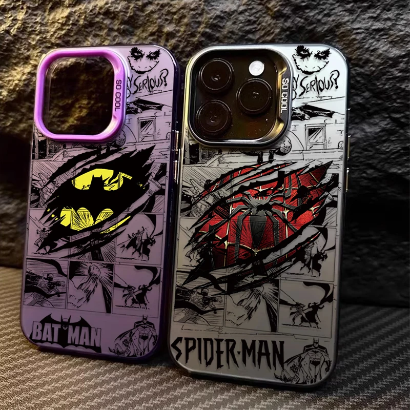 Фото Чехол для телефона Marvel Hero Spider-Man для iPhone 17, 16e, 16, 15, 14, 13, 12, 11 mini, Pro, Max, X, XR, XS MAX, 8, 7, Air, Plus, матовый, противоударный №3
