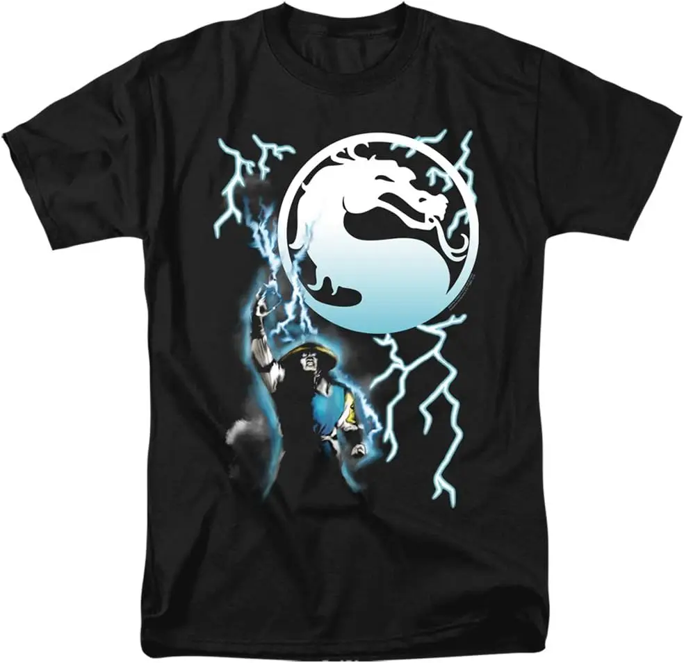 Футболка A&ampE Designs Mortal Kombat Klassic черная футболка Raiden