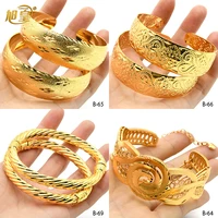xuhuang indian copper bangle for women african dubai luxury jewelry bracelets bangles nigerian wedding party bracelets gifts