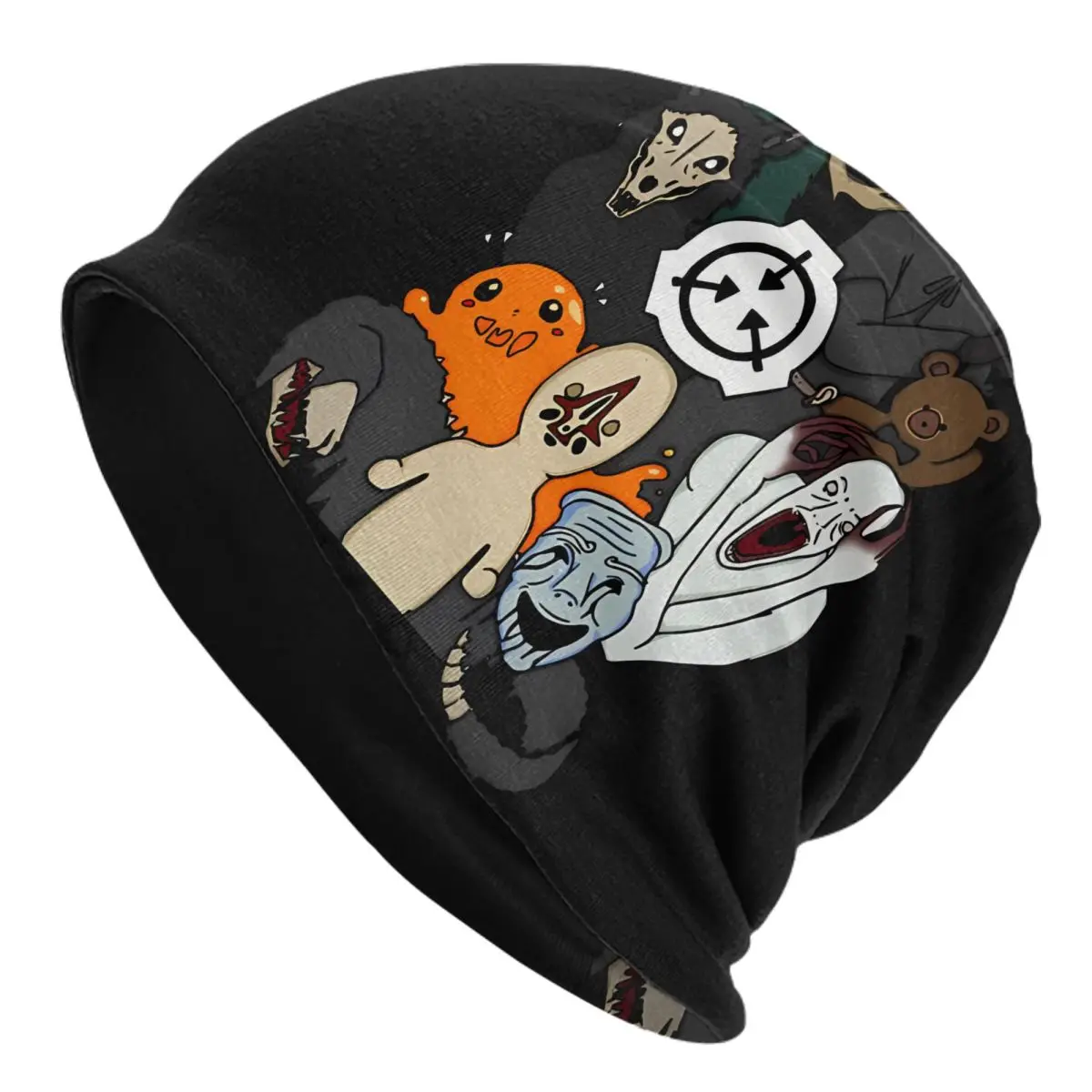Шапочка SCP's цветная мужская осенне-Весенняя тонкая шапка SCP Foundation Scarlet King Skullies