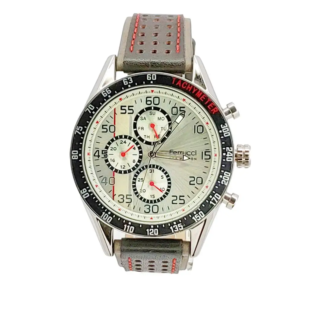 Ferrucci ForMotion Для мужчин наручные часы FM 11220 210040427 F12M Leather шнур серебристый чехол