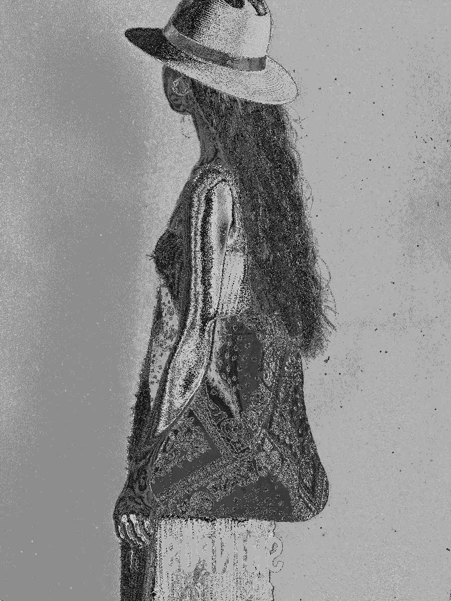 Черная парусиновая сумка на плечо большая толстая богемная тканевая портативная