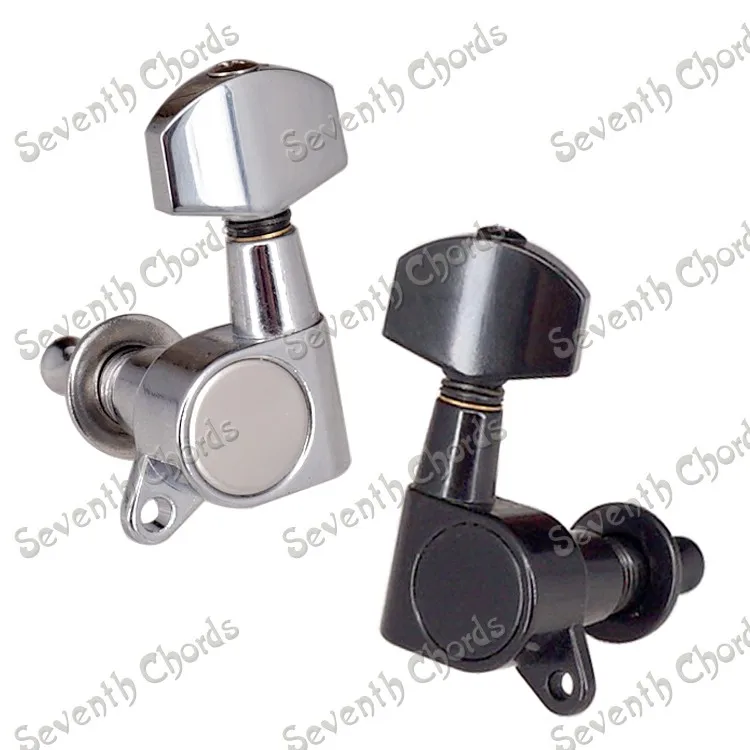 Набор из 6 штук хромированных 18 мм квадратных кнопок запечатанные шестеренки