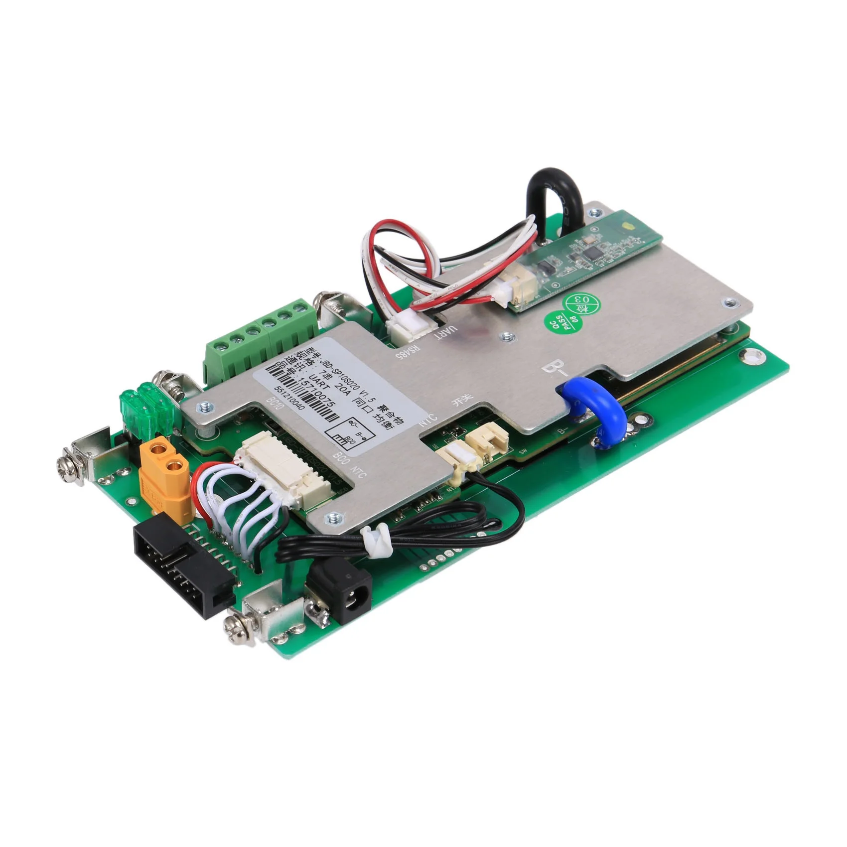 

Держатель батареи 7S Bluetooth BMS 7 18650, индикатор батареи BMS DIY 7S для питания 7S (20A)