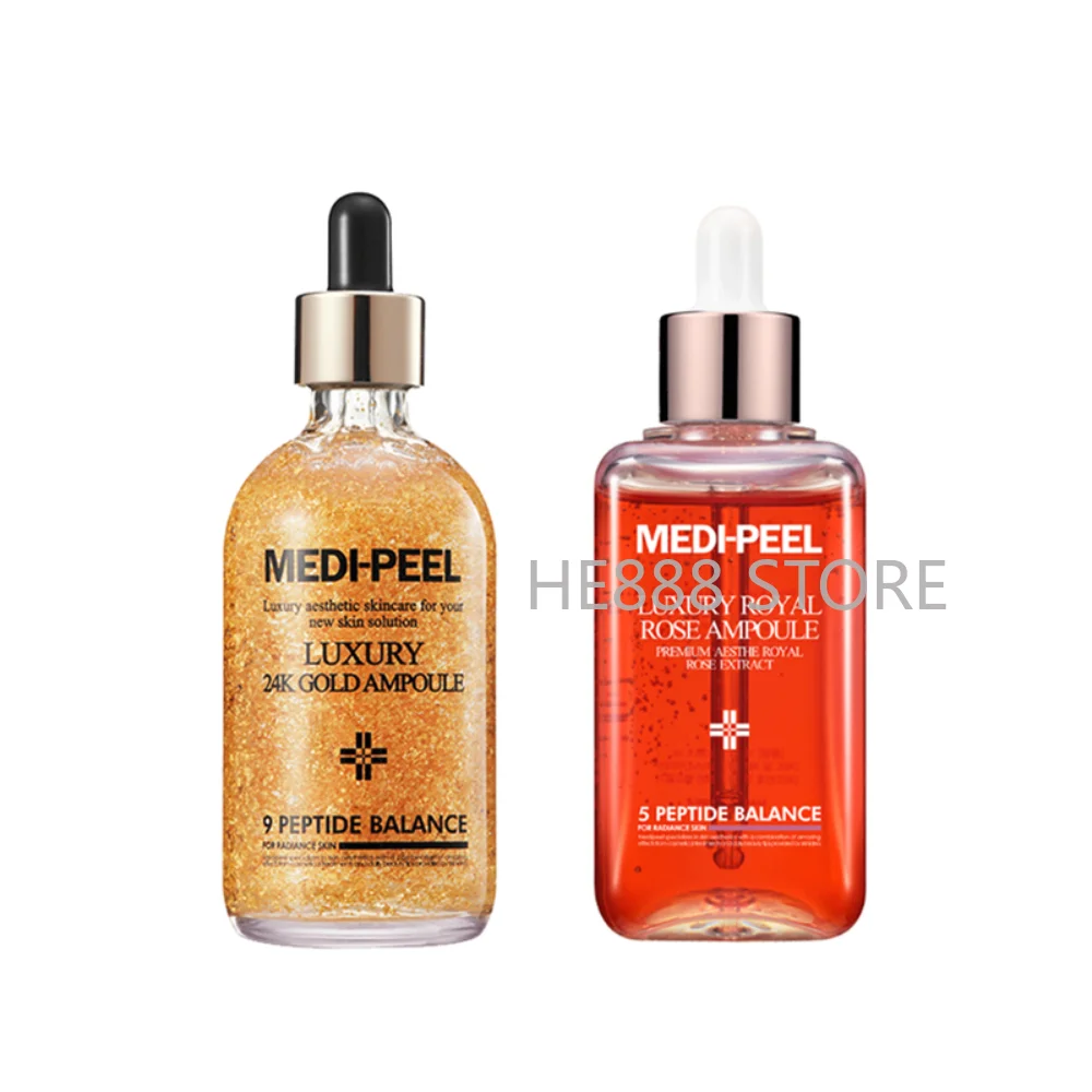 

MEDI-PEEL 100ml Rose Serum Hyaluronic Acid Moisturizing 24K Gold Ampoule Anti-aging Whitening Anti-Wrinkle Korean Skin Care