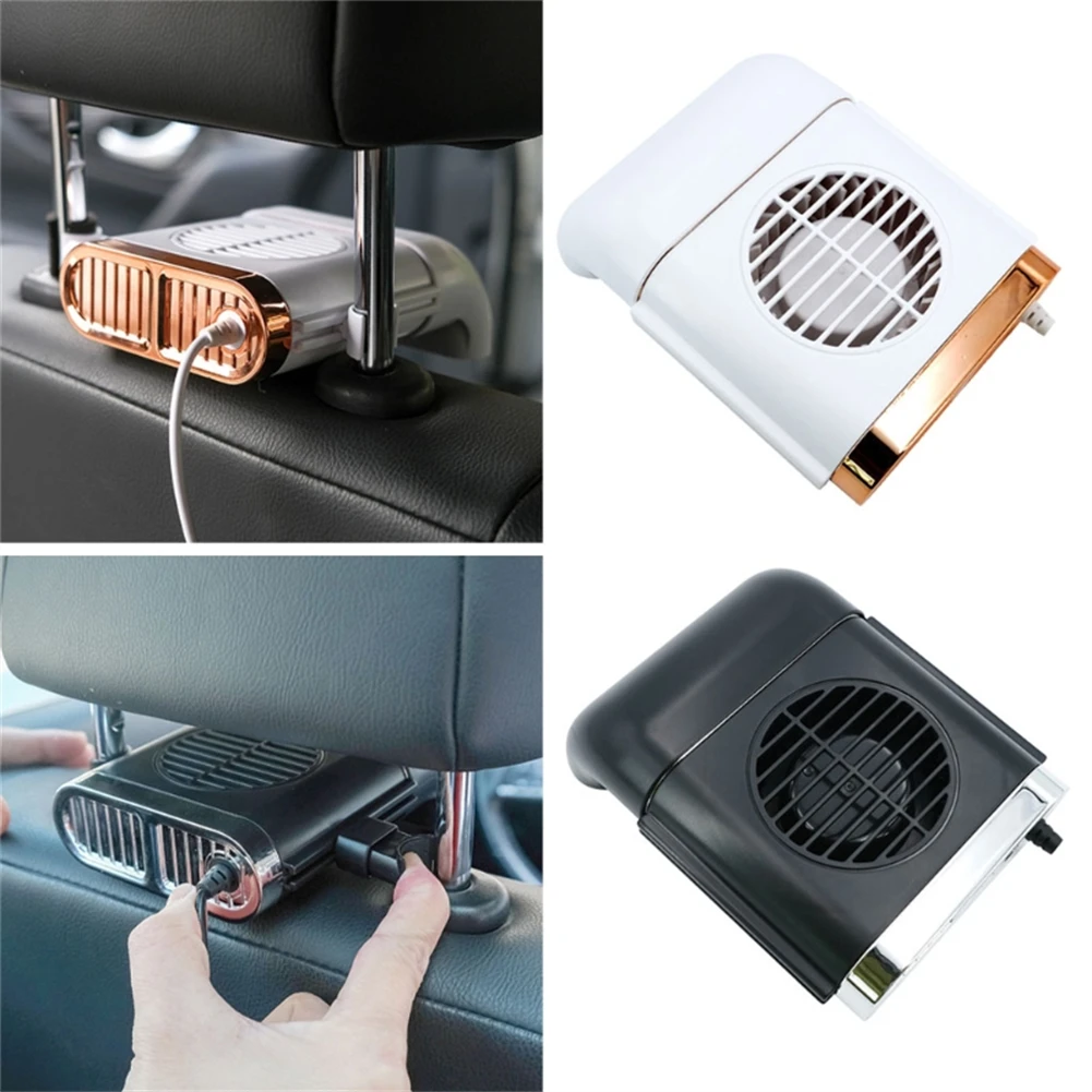 

Cooling Fan USB Fan Adjustable Auto Car Cooler Air Car Seat Back Foldable