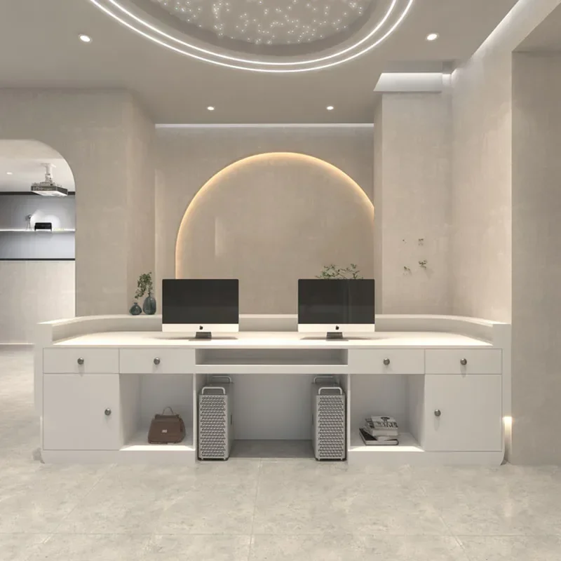 Стойка ресепшн Косметика Расширенный стол центр обслуживания клиентов